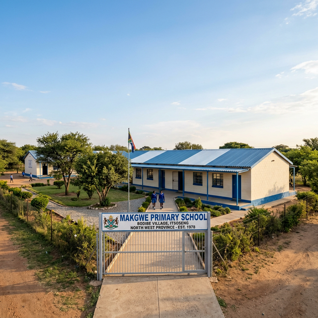 Makgwe Primary School Building, Bodibe Village